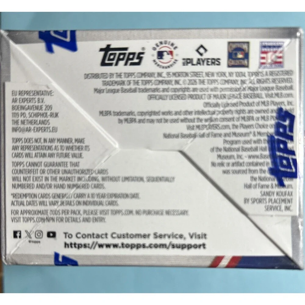 (1)  2026 TOPPS SERIES 2 MLB Baseball Sealed Blaster Box, Factory sealed